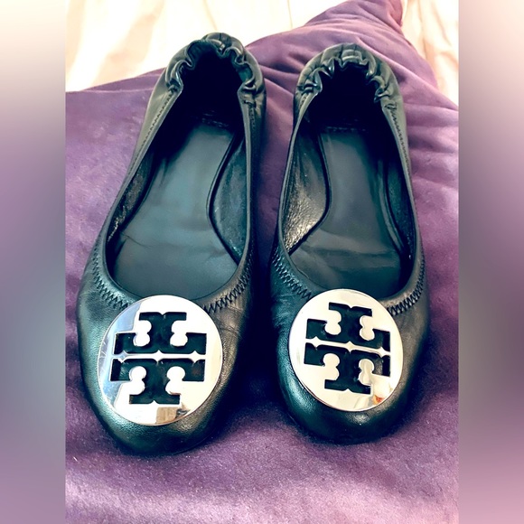 Tory Burch Shoes - Tory burch reva  ballet flats leather